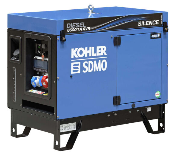 Kohler SDMO Stromerzeuger Diesel 6500 Ta Silence Avr C5