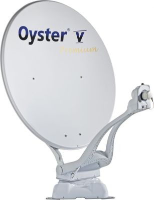 Oyster Vollautomatische Sat-Anlage 85 V Premium LNB: Twin inklusive 1 x Oyster® TV 19 Zoll