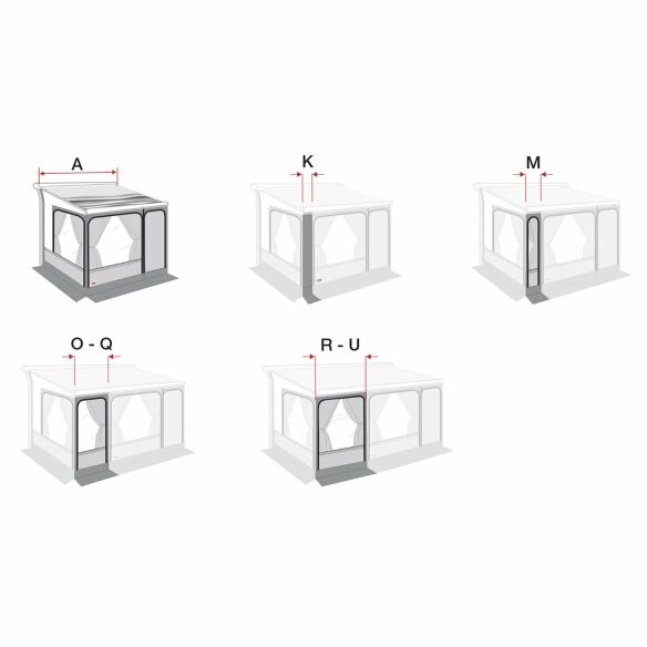 Fiamma Privacy Room Frontpanele 75 - Frontwanderweiterung