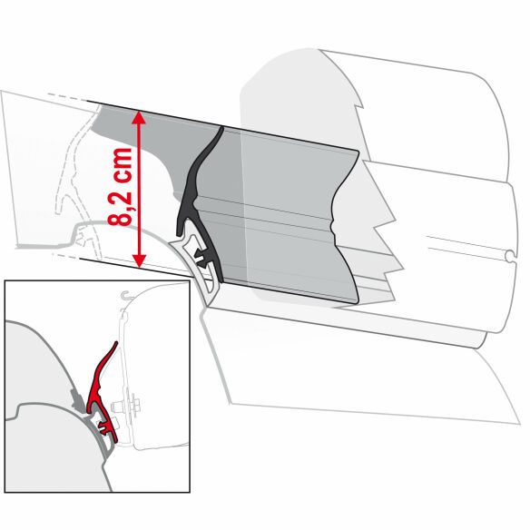 Dichtband Rain Guard T5/T6 California