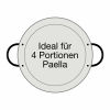 Paella-Pfanne Stahl poliert Ø 30 cm