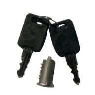 Schließzylinder und 2 Schlüssel FAWO 1 209/112
