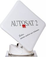 Empfangsbereiche Astra Blau: Autosat 2F Rot: Autosat 2S 85 Grün: Autosat 2S 100