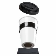 Porzellan-Kaffeebecher TO-GO-CUP 350 ml, 2er-Set 550/775