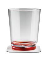 Magnetglas rot