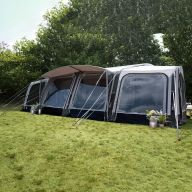 Teilzelt Jupiter 380 mit Seitenanbau rechts und links