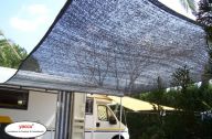 Yaccu Schattentuch wind- und wasserdurchlässig 3 x 4 m 11090001