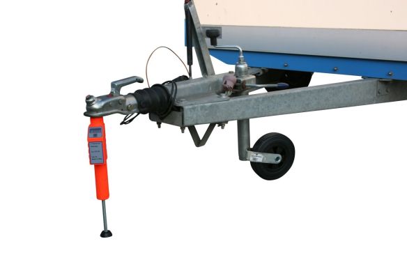 ATSensoTec Digitale Stützlastwaage bis 150kg (orange) - Caravaning  Testsieger : : Baumarkt