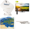 Cytrac®DX Premium Komplett Sat-Anlage Twin LNB + TV 21,5 Zoll