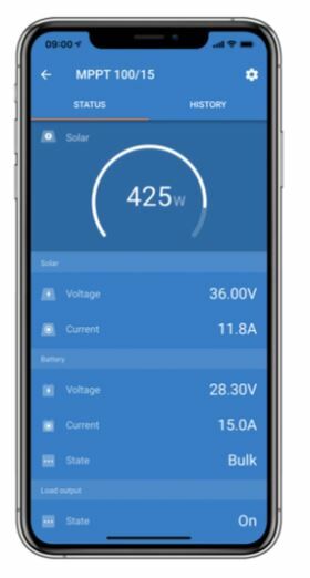 Solarladeregler MPPT Victron Smartsolar 100/50